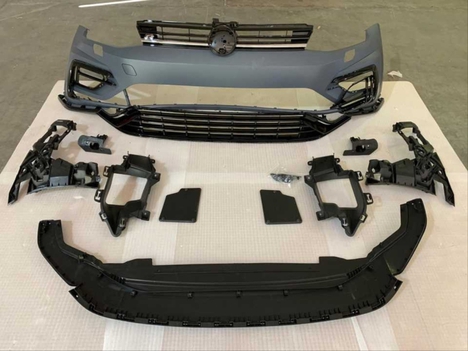 VOLKSWAGEN GOLF 7.5 IÇIN UYUMLU 'R' ON TAMPON + PANJUR 'R'